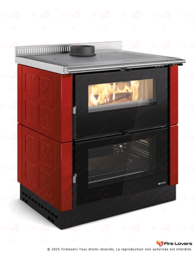 Verona XXL Maiolica 7kW Cuisinière à bois