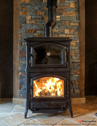 Isotta Forno Evo 10kW Poêle à bois avec four