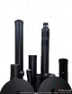 Kit biomass concentrique Ø80/125 mm finition noir