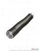 Flexible amenée d'air poêle pellet Ø60 avec red Ø50 noir