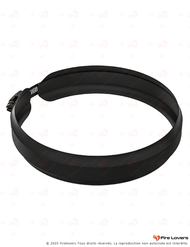 Bride de securite DS INOX SP Noir Ø080
