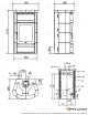 Norma S Idro D.S.A. 20kW Poêle à bois hydraulique