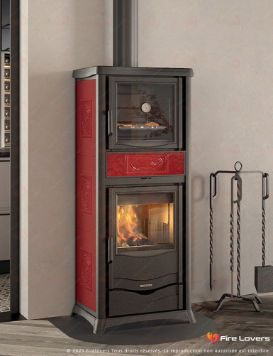 TermoRossella Plus Forno DSA 4.0 11kW Poêle à bois hydraulique