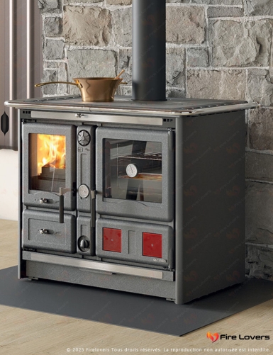 TermoRosa XXL D.S.A. 18kW Cuisinière à bois hydraulique
