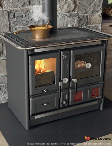 TermoRosa XXL D.S.A. 18kW Cuisinière à bois hydraulique