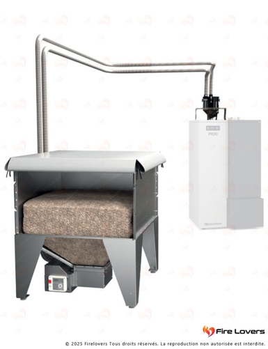 Kit de chargement automatique des granulés 660l