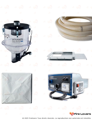 Kit de chargement automatique des granulés 660l