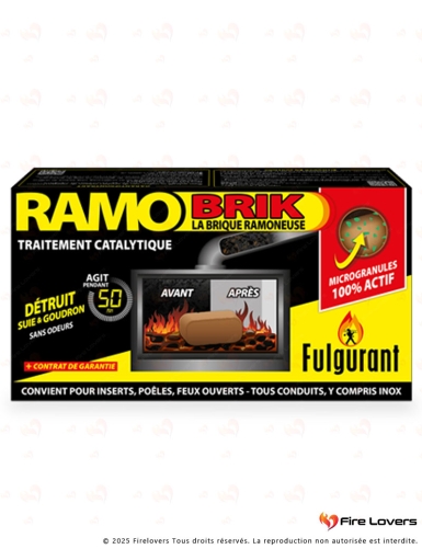Brique ramoneuse RAMOBRIK Fulgurant