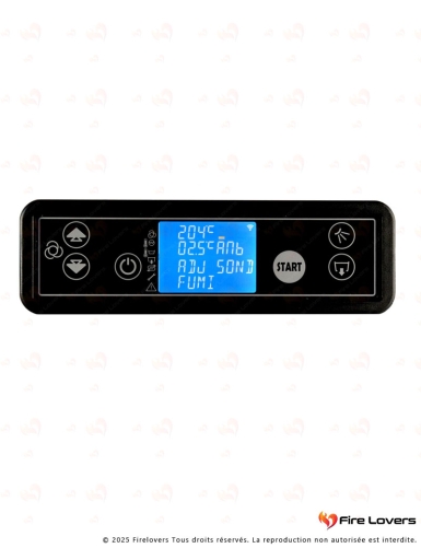 Pack Circe Up 9kW + kit de raccordement pour poêle à granulés | Sortie Dessus