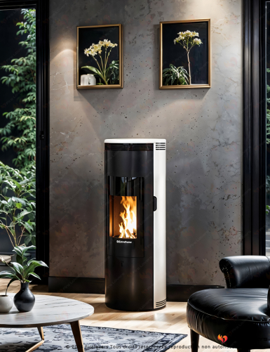 Amika Evo 8kW Poêle à granulés