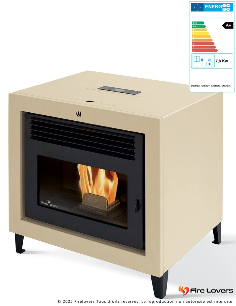 Q-Box 8kW Poêle à granulés