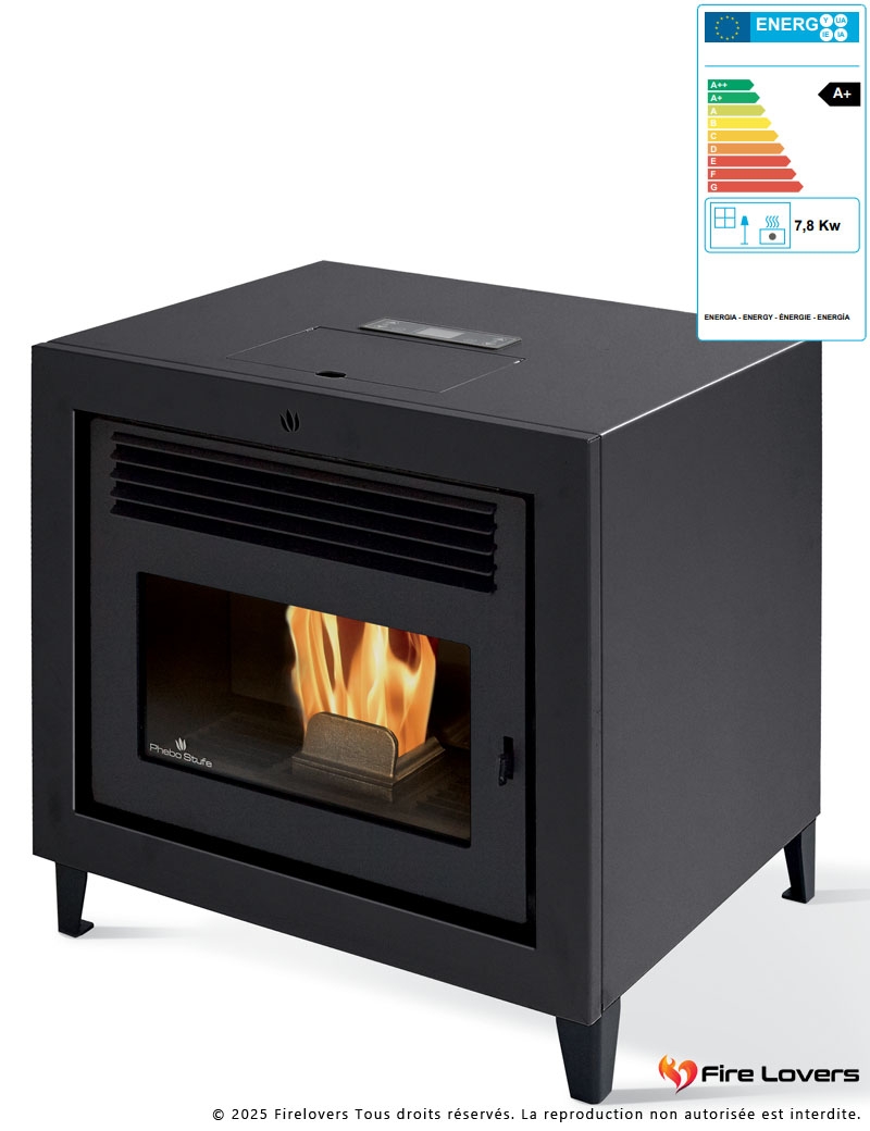 Q-Box 8kW Poêle à granulés