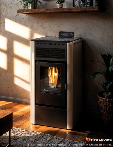 Aphrodite S 9kW Poêle à granulés étanche