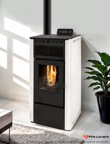 Aurora 9kW Poêle à granulés | Sortie Dessus