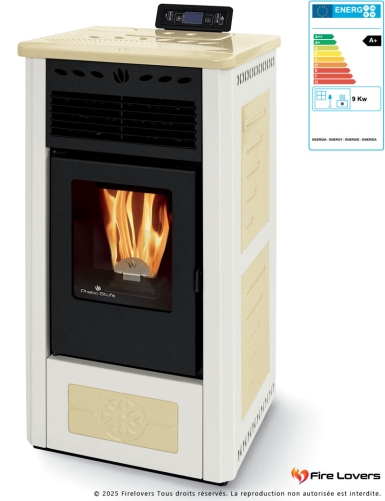 Gea 9kW Poêle à granulés | Sortie Arrière