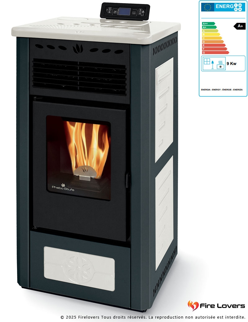 Gea 9kW Poêle à granulés |...