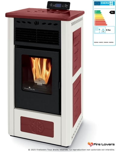 Gea S 9kW Poêle à granulés étanche | Sortie Arrière