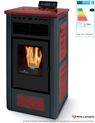 Gea S 9kW Poêle à granulés étanche | Sortie Arrière