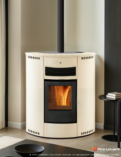 Asia Plus 13kW Poêle à granulés canalisable