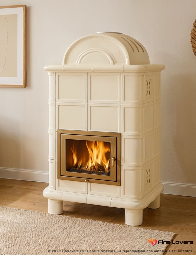 Diana L avec dôme Poêle à bois 12kW
