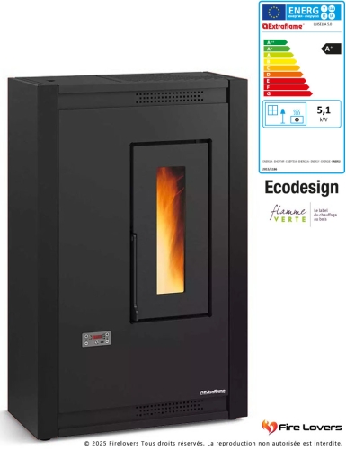 Luisella 5.0 5.1kW Poêle à granulés