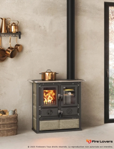 Rosetta 16 Petra 8kW Cuisinière à bois