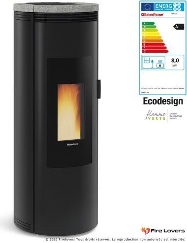 Amika Evo 8kW Poêle à granulés
