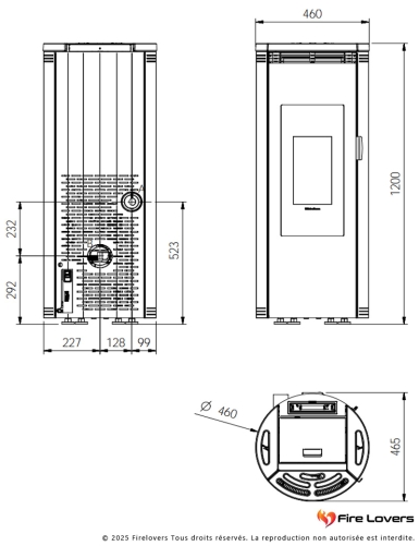 Pack Amika 8kW + kit ventouse mural