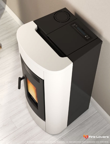Klaudia Plus 5.0 8kW Poêle à granulés canalisable