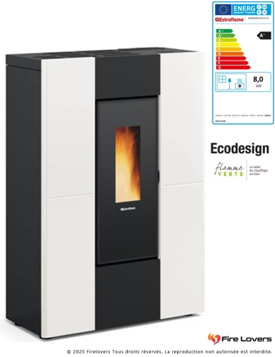 Marilena Plus 5.0 8kW Poêle à granulés canalisable