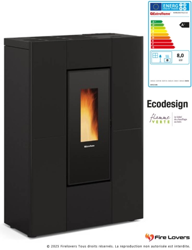 Marilena Plus 5.0 8kW Poêle à granulés canalisable
