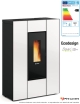 Marilena Plus AD 8kW Poêle à granulés canalisable