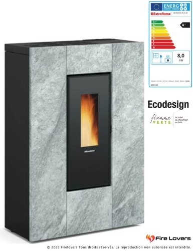 Marilena Plus AD 8kW Poêle à granulés canalisable