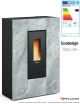 Marilena Plus AD 8kW Poêle à granulés canalisable