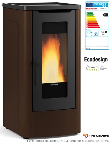 Dahiana Plus Vfs 10kW Poêle à granulés canalisable