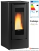 Dahiana Plus Vfs 10kW Poêle à granulés canalisable