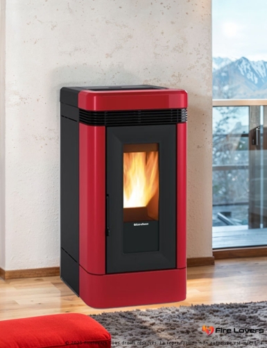 Lucia Plus 12kW Poêle à granulés canalisable