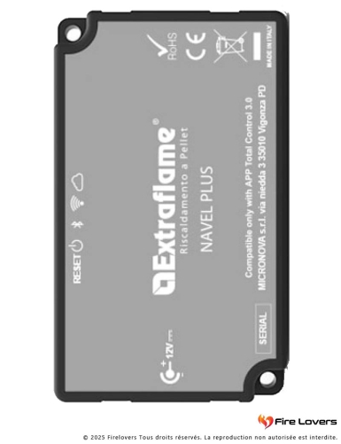 Module Wi-Fi Extraflame - Etiquette grise