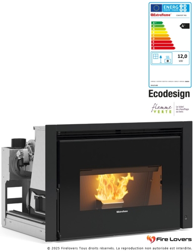 Comfort P85 Plus 12kW Insert à granulés canalisable