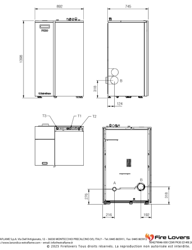 PK30 kW Chaudière à granulés