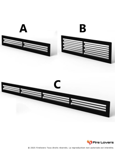 Grilles de ventilation