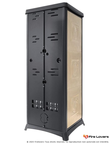 Rossella Plus Forno 5.0 Ceramica 9.4kW Poêle à bois avec four