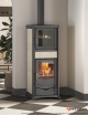 Rossella Plus Forno 5.0 Ceramica 9.4kW Poêle à bois avec four