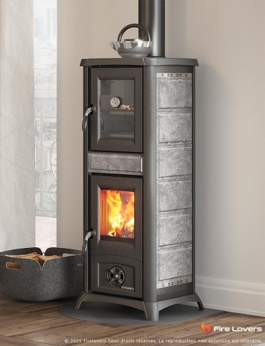 Gemma Forno 5.0 Pierre naturelle 7,3 kW Poêle à bois