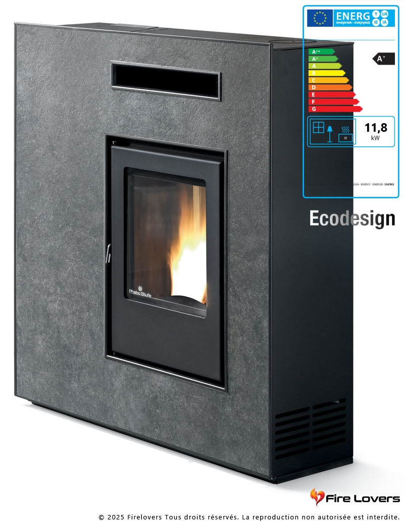 Musa Reverse 12kW Poêle à granulés