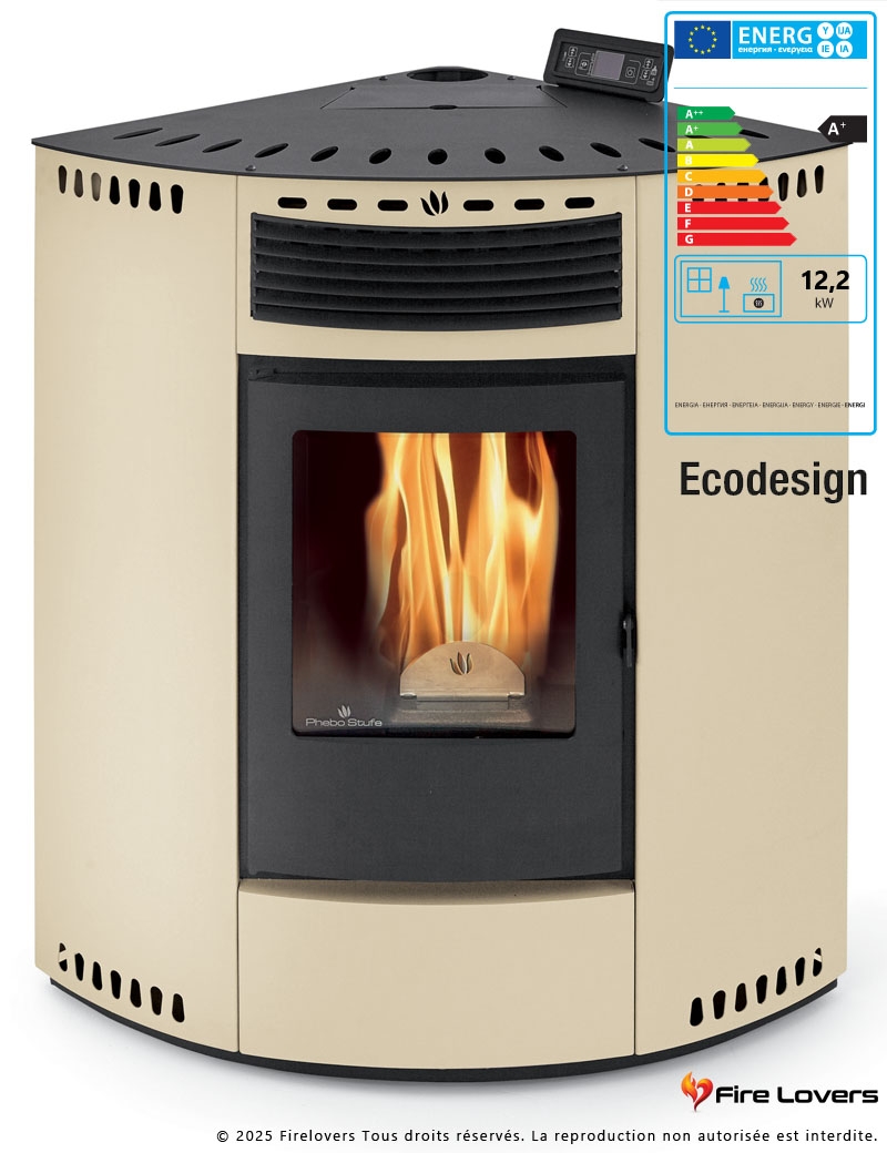 Asia 5S 12kW Poêle à granulés