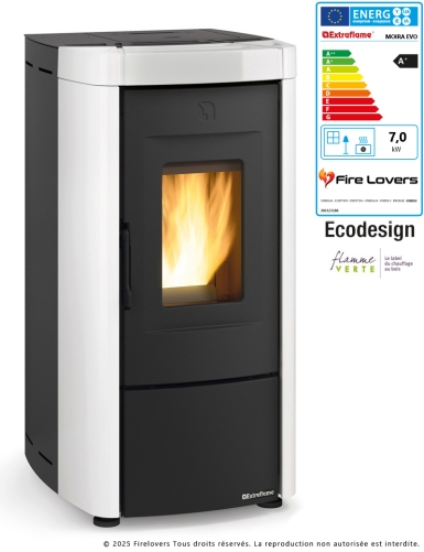 Moira Evo 7kW Poêle à granulés