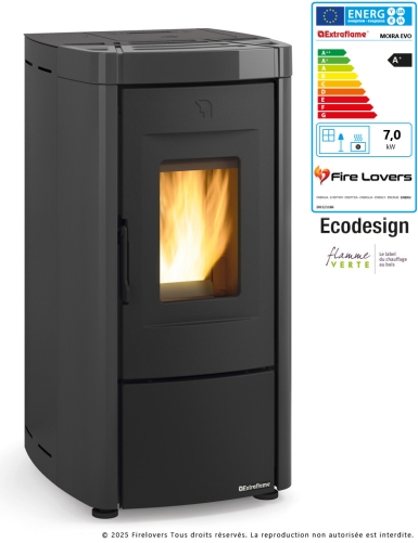 Moira Evo 7kW Poêle à granulés