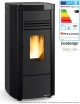 Angela Plus Evo 8kW Poêle à granulés canalisable