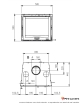Inserto 60 4.0 ventilé 6.5 kW Insert à bois